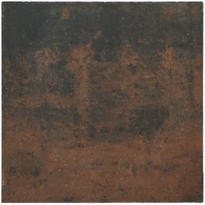 Carré tegel 50x50x5 vlak KOMO nero castano