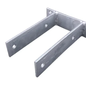 U-pergolasteun op plaat 91mm FV